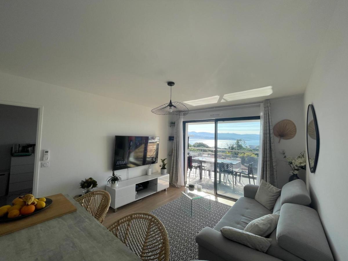 T2 Vue Mer - Entree De Ville Ajaccio (Corsica) Exterior foto