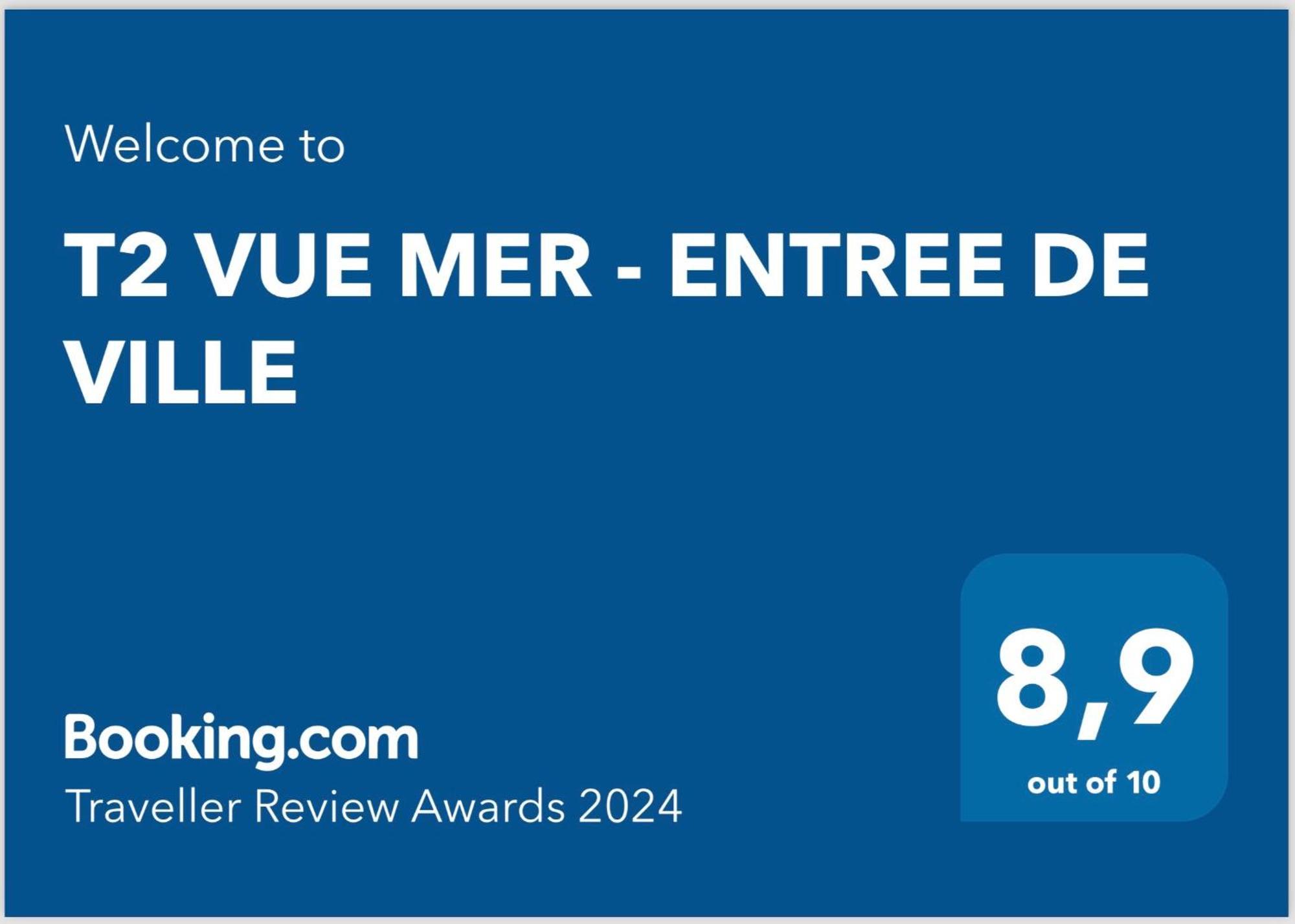 T2 Vue Mer - Entree De Ville Ajaccio (Corsica) Exterior foto