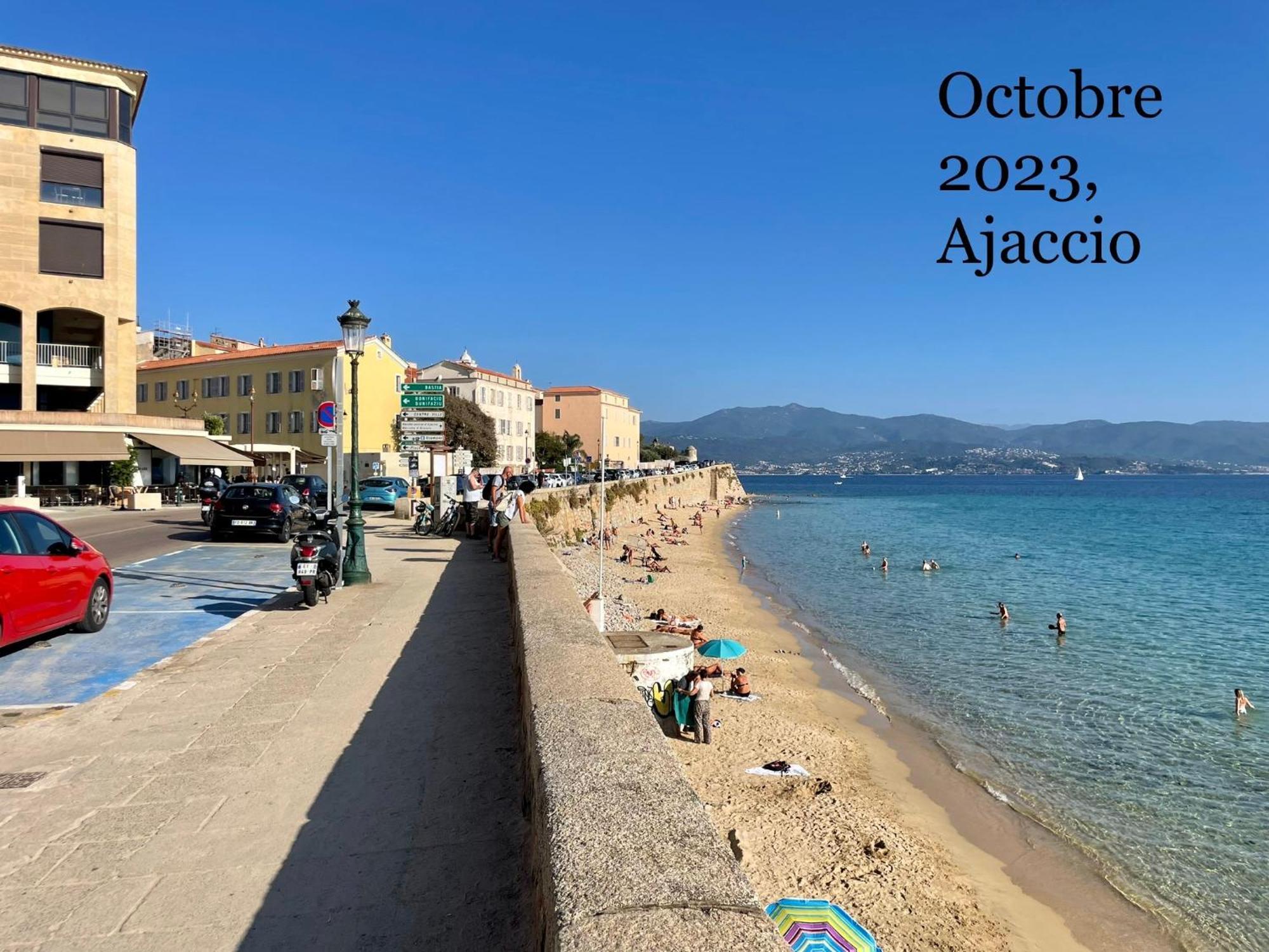 T2 Vue Mer - Entree De Ville Ajaccio (Corsica) Exterior foto